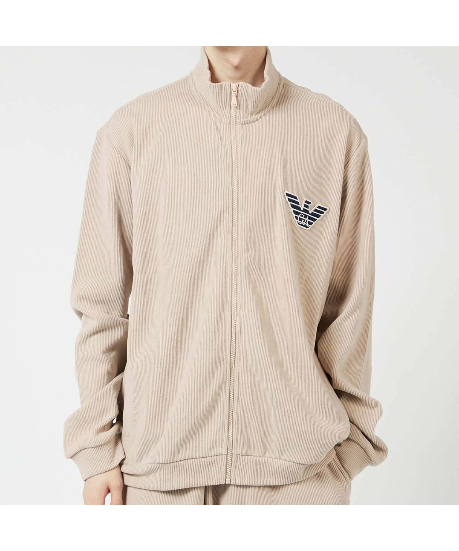 EMPORIO ARMANI CORDUROY FLEECE BLOUSON コーデュロイ フリース ジャケット